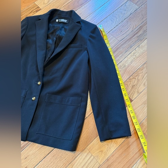 Vintage Givenchy Sport Black Jacket/Blazer Women’s Size 8 Gold Buttons READ - Picture 15 of 16